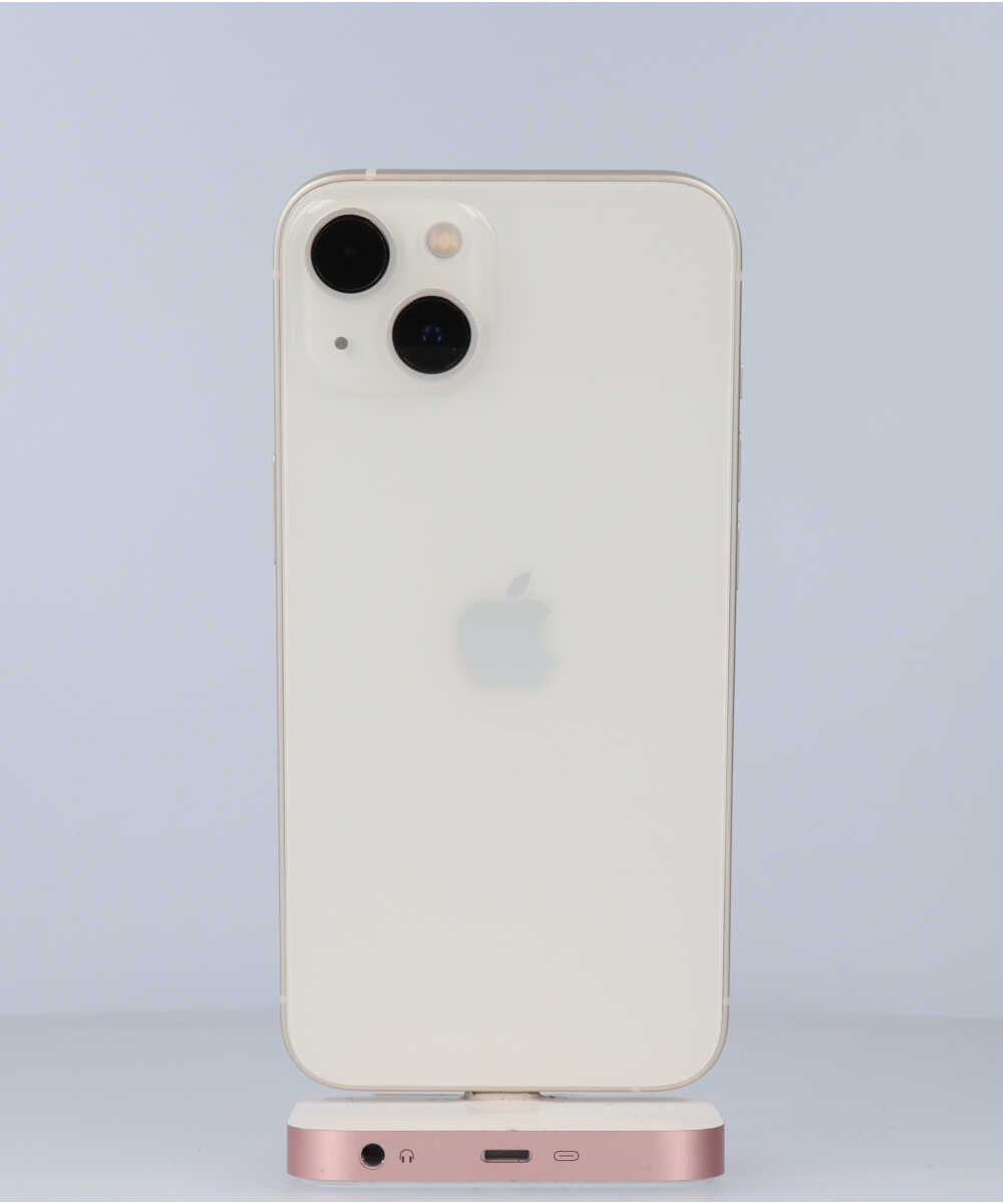 iPhone 13 128GB SIMフリー バッテリー最大容量:90% スターライト Aグレード (350579249467753) 中古