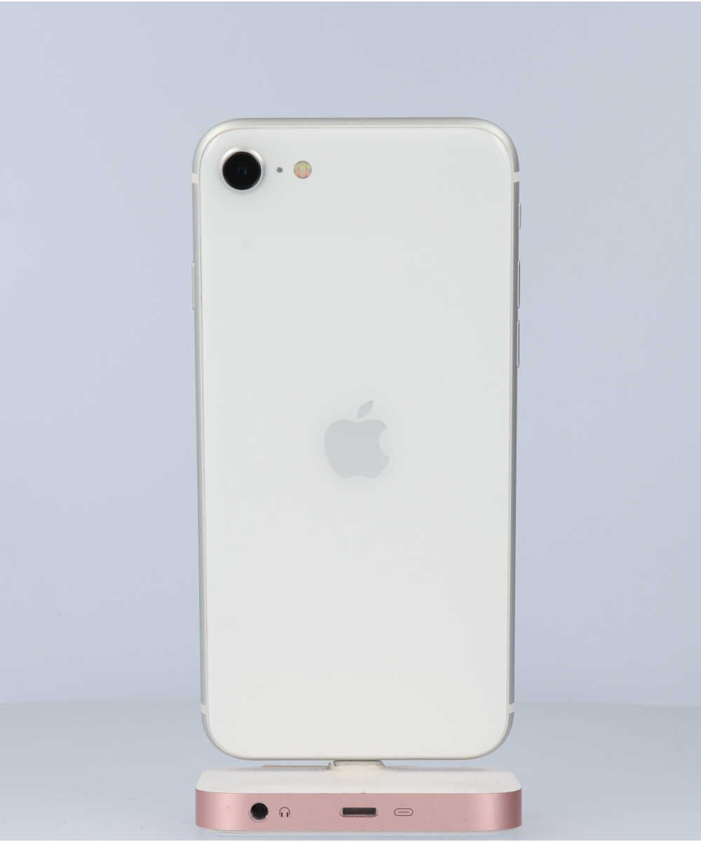 iPhone SE (第 2 世代) 64GB SIMフリー バッテリー最大容量:86% ホワイト Aグレード (350725740336530) 中古