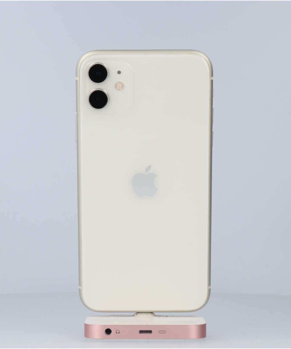 iPhone 11 128GB SIMフリー バッテリー最大容量:88% ホワイト Aグレード (350864489003348) 中古