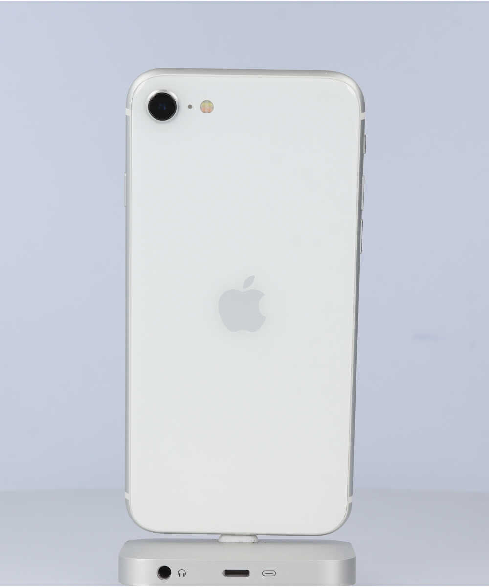 iPhone SE (第 2 世代) 64GB SIMフリー バッテリー最大容量:85% ホワイト Aグレード (352810156327781) 中古