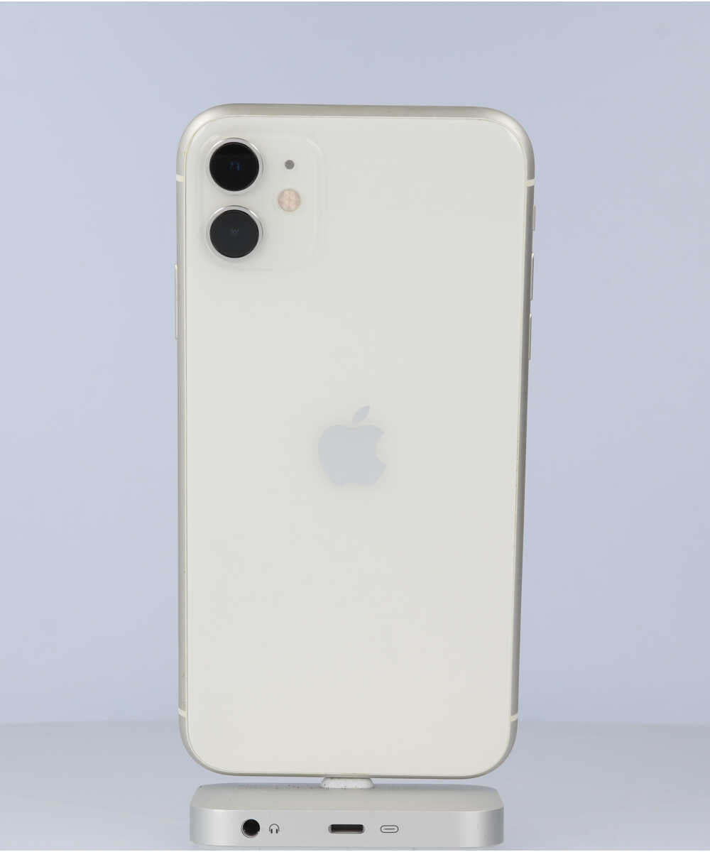 iPhone 11 64GB SIMフリー バッテリー最大容量:86% ホワイト Aグレード (352921115288285) 中古