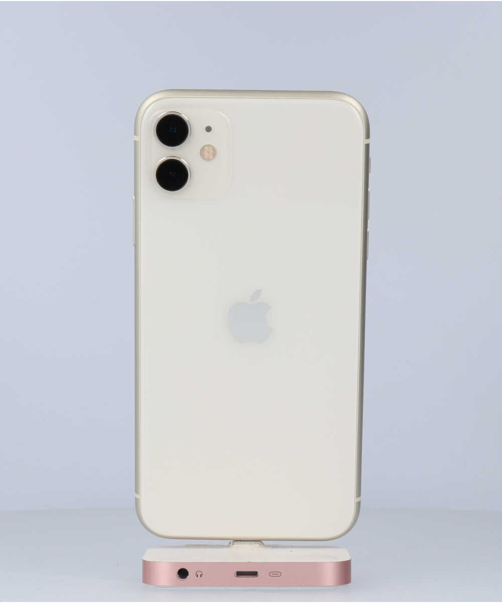 iPhone 11 64GB SIMフリー バッテリー最大容量:85% ホワイト Aグレード (352926116810722) 中古