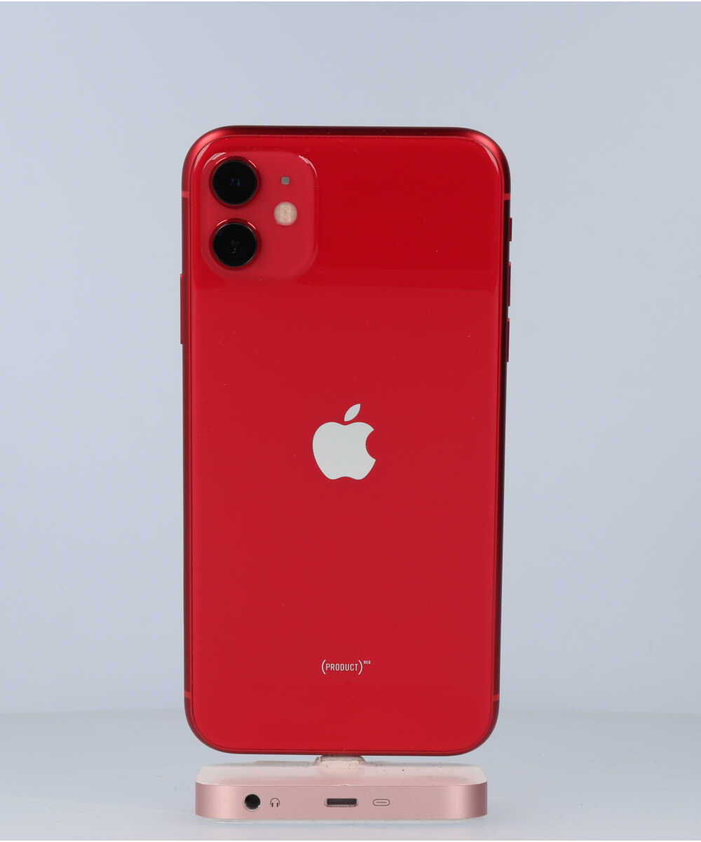 iPhone 11 64GB SIMフリー バッテリー最大容量:87% レッド Aグレード (352929117276919) 中古