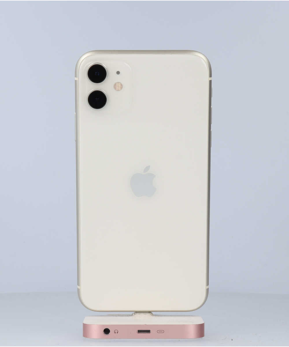 iPhone 11 128GB SIMフリー バッテリー最大容量:86% ホワイト Aグレード (352984119847092) 中古