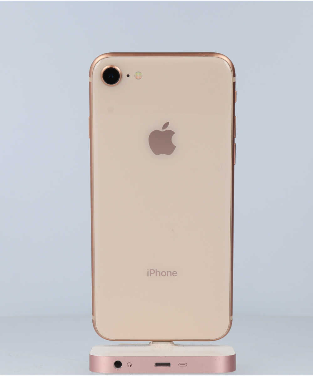 iPhone 8 64GB SIMフリー バッテリー最大容量:86% ゴールド Aグレード (352997091231457) 中古