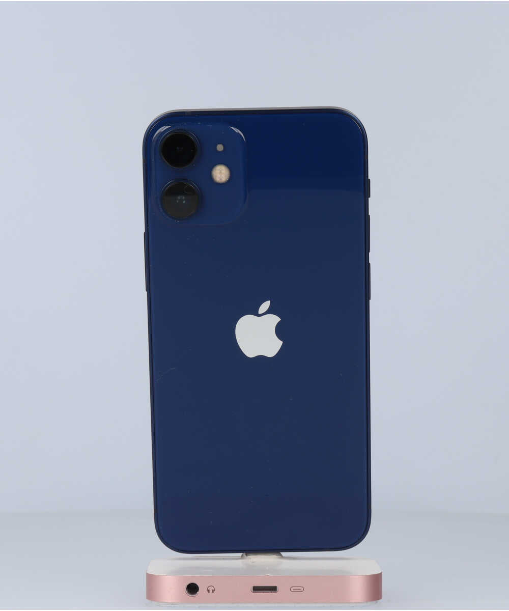 iPhone 12 mini 64GB SIMフリー バッテリー最大容量:83% ブルー Aグレード (353012118964715) 中古