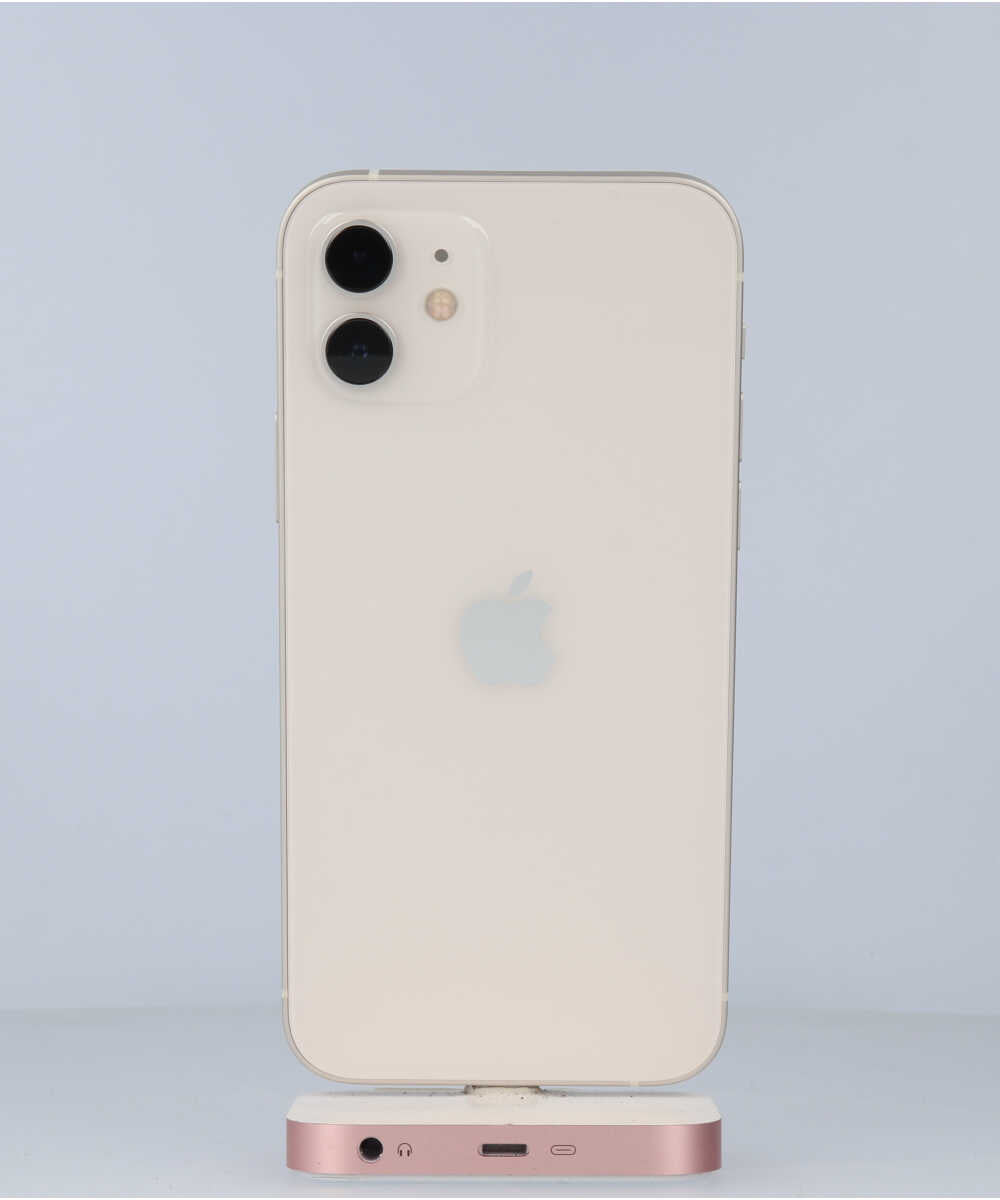 iPhone 12 64GB SIMフリー バッテリー最大容量:90% ホワイト Aグレード (353653126417418) 中古