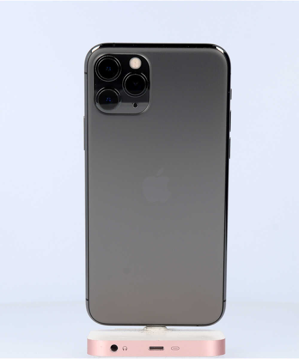 iPhone 11 Pro 64GB SIMフリー バッテリー最大容量:81% スペースグレイ Aグレード (353837100651262) 中古