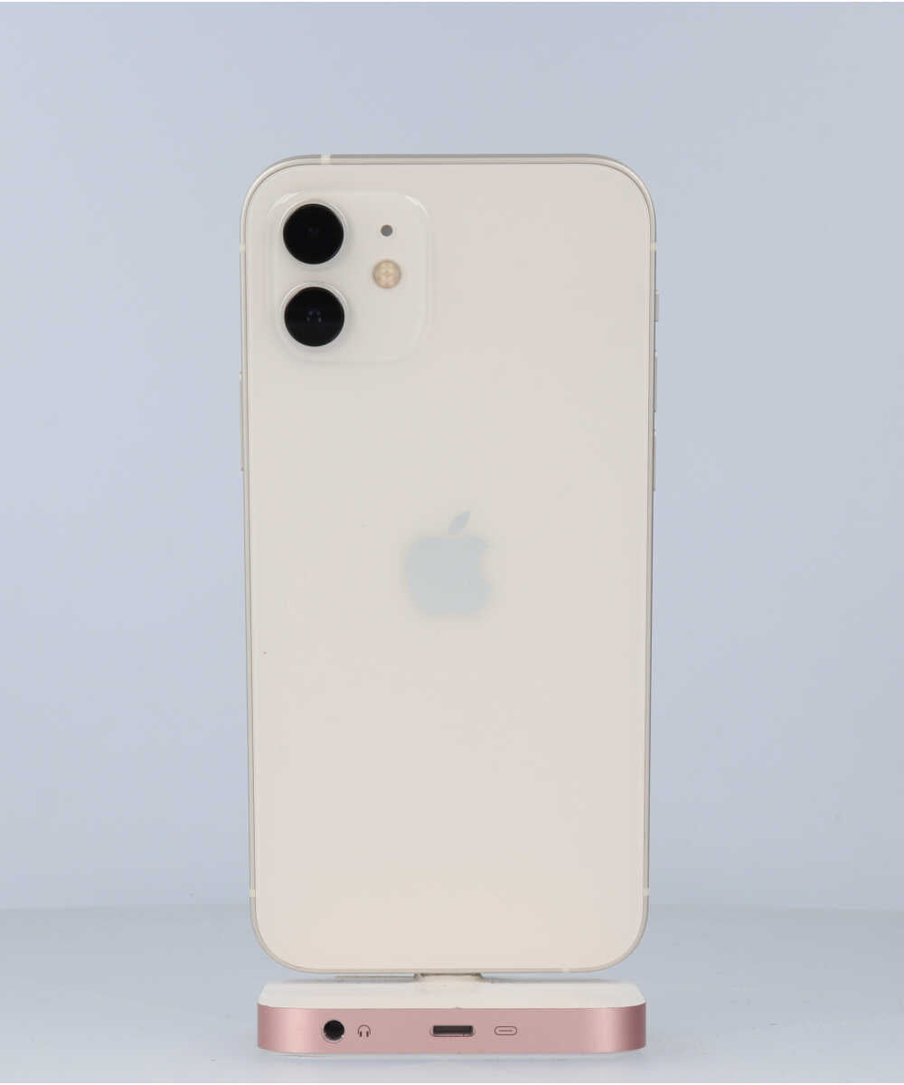 iPhone 12 64GB SIMフリー バッテリー最大容量:89% ホワイト Aグレード (354047645116644) 中古