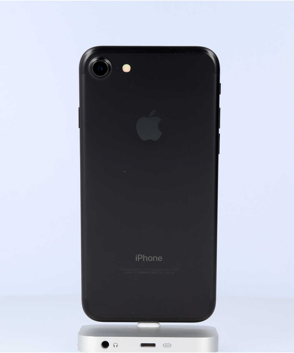 iPhone 7 32GB SIMフリー バッテリー最大容量:91% ブラック Aグレード (355338087322892) 中古