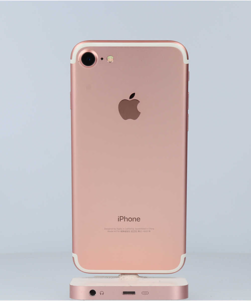 iPhone 7 32GB SIMフリー バッテリー最大容量:89% ローズゴールド Aグレード (355845083155654) 中古