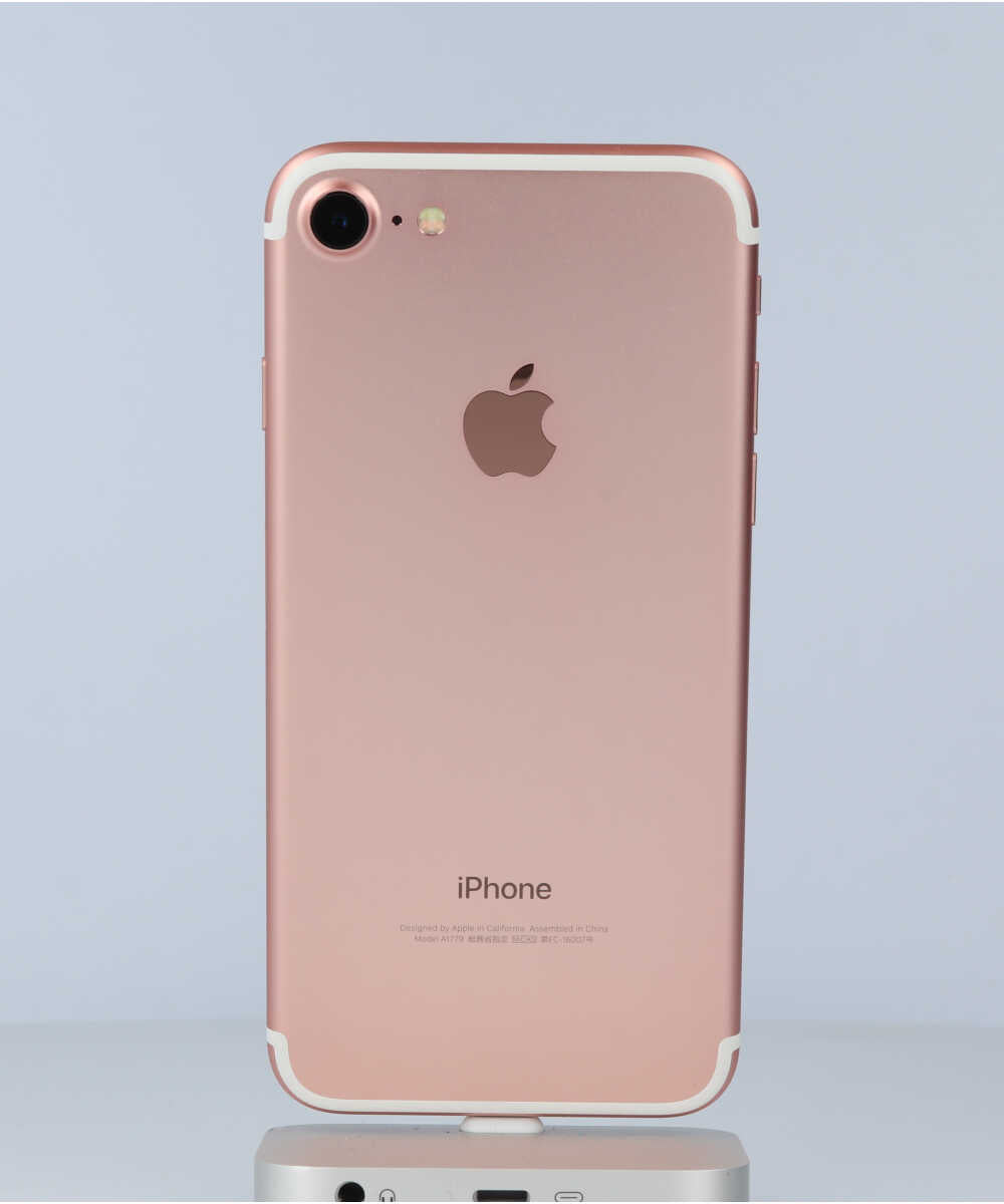 iPhone 7 32GB SIMフリー バッテリー最大容量:91% ローズゴールド Aグレード (355848082993166) 中古