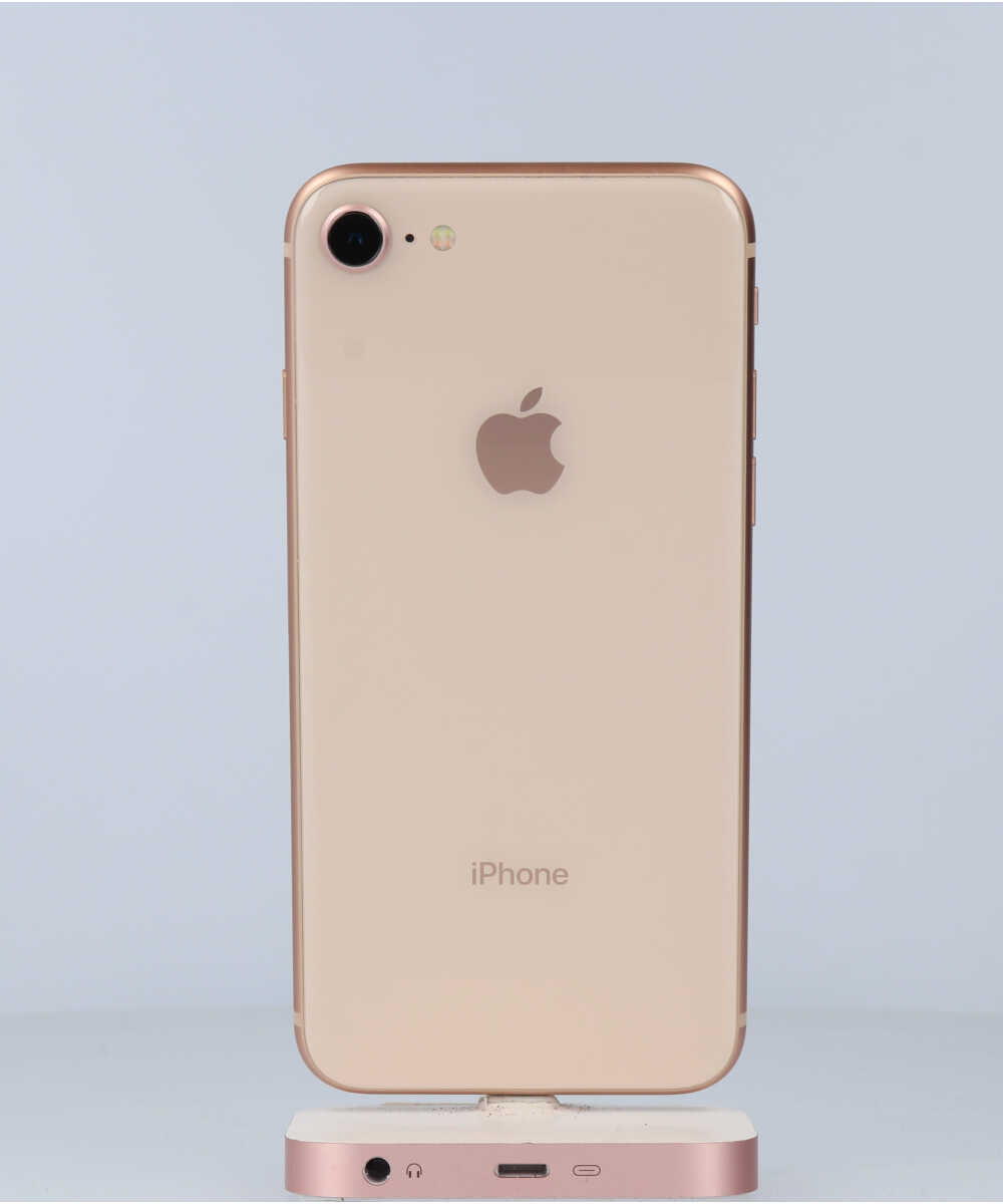 iPhone 8 64GB SIMフリー バッテリー最大容量:84% ゴールド Aグレード (356095094302676) 中古