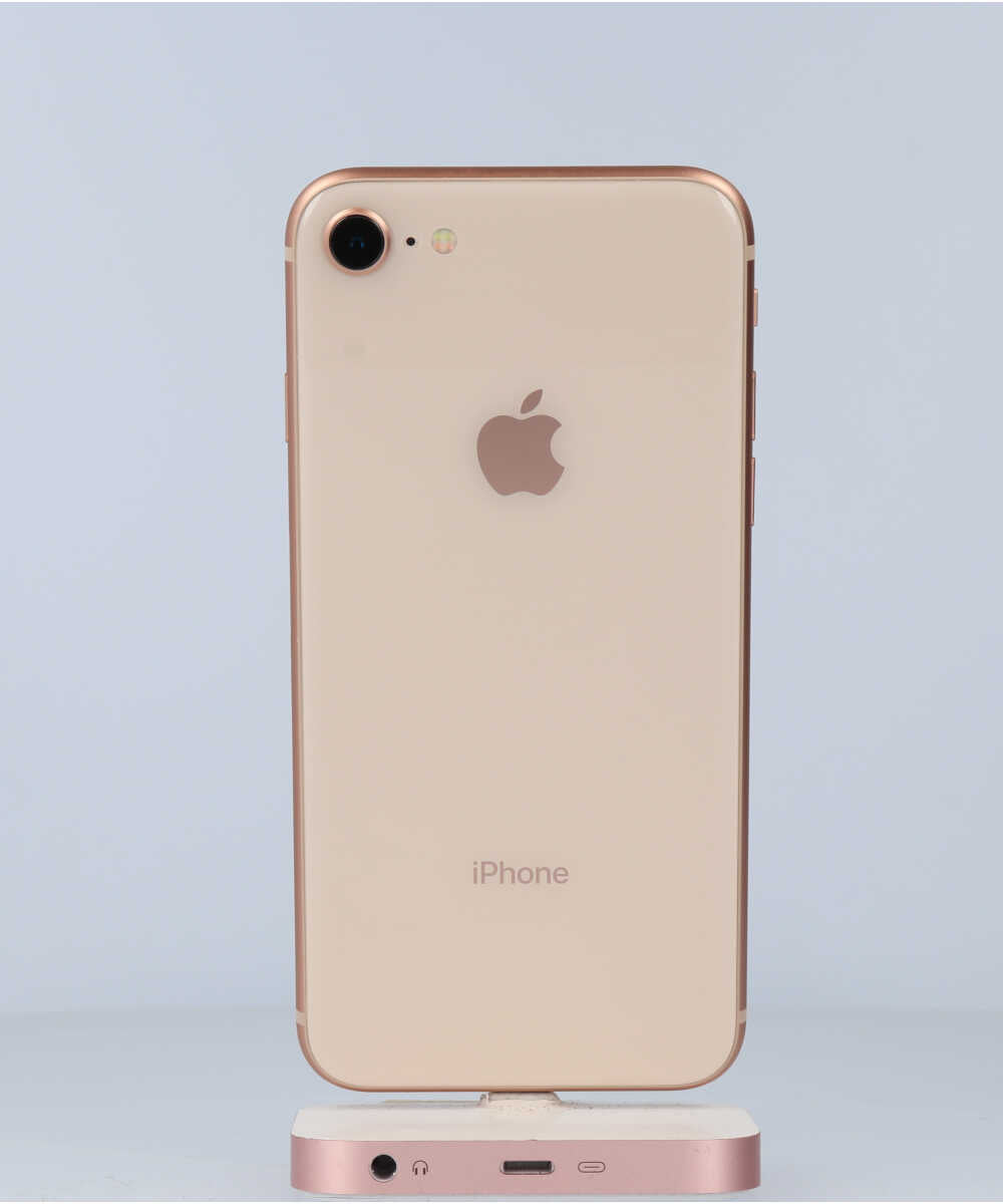 iPhone 8 64GB SIMフリー バッテリー最大容量:88% ゴールド Aグレード (356095097570592) 中古