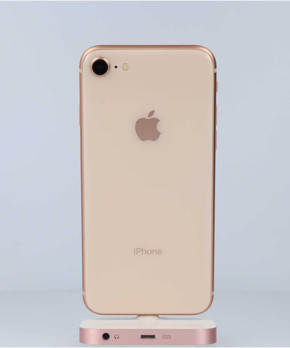 iPhone 8 64GB SIMフリー バッテリー最大容量:90% ゴールド Aグレード (356097092551700) 中古