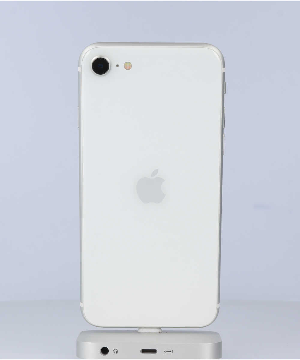 iPhone SE (第 2 世代) 64GB SIMフリー バッテリー最大容量:85% ホワイト Aグレード (356483104850910) 中古