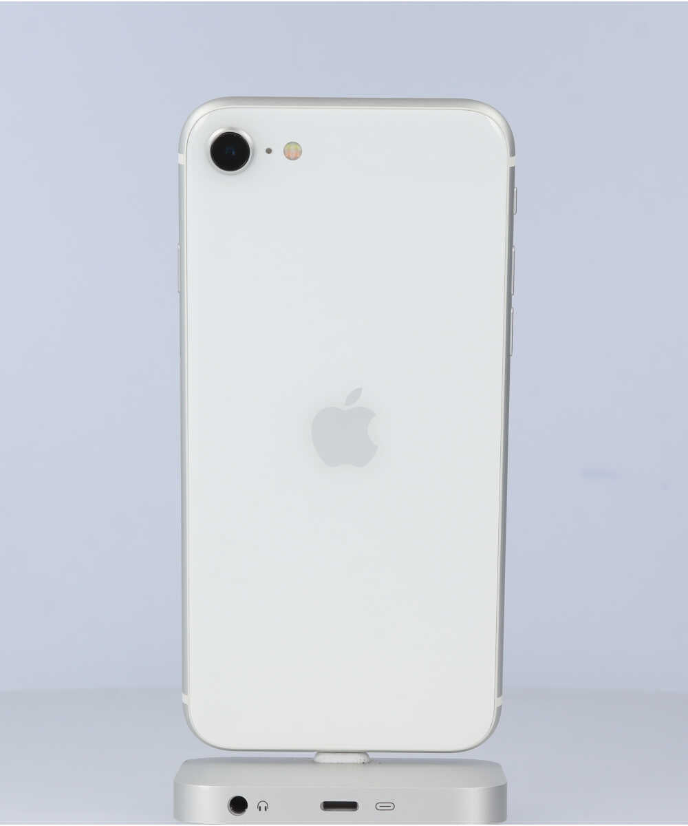 iPhone SE (第 2 世代) 64GB SIMフリー バッテリー最大容量:87% ホワイト Aグレード (356485106656567) 中古