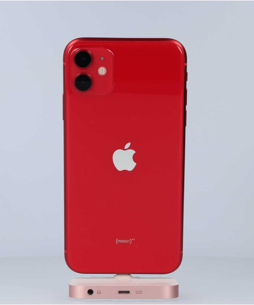 iPhone 11 64GB レッド 中古Cグレード （IMEI:356565108874555