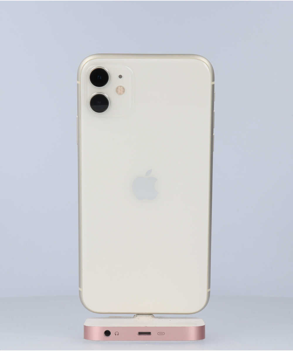 iPhone 11 64GB SIMフリー バッテリー最大容量:83% ホワイト Aグレード (356570107787279) 中古