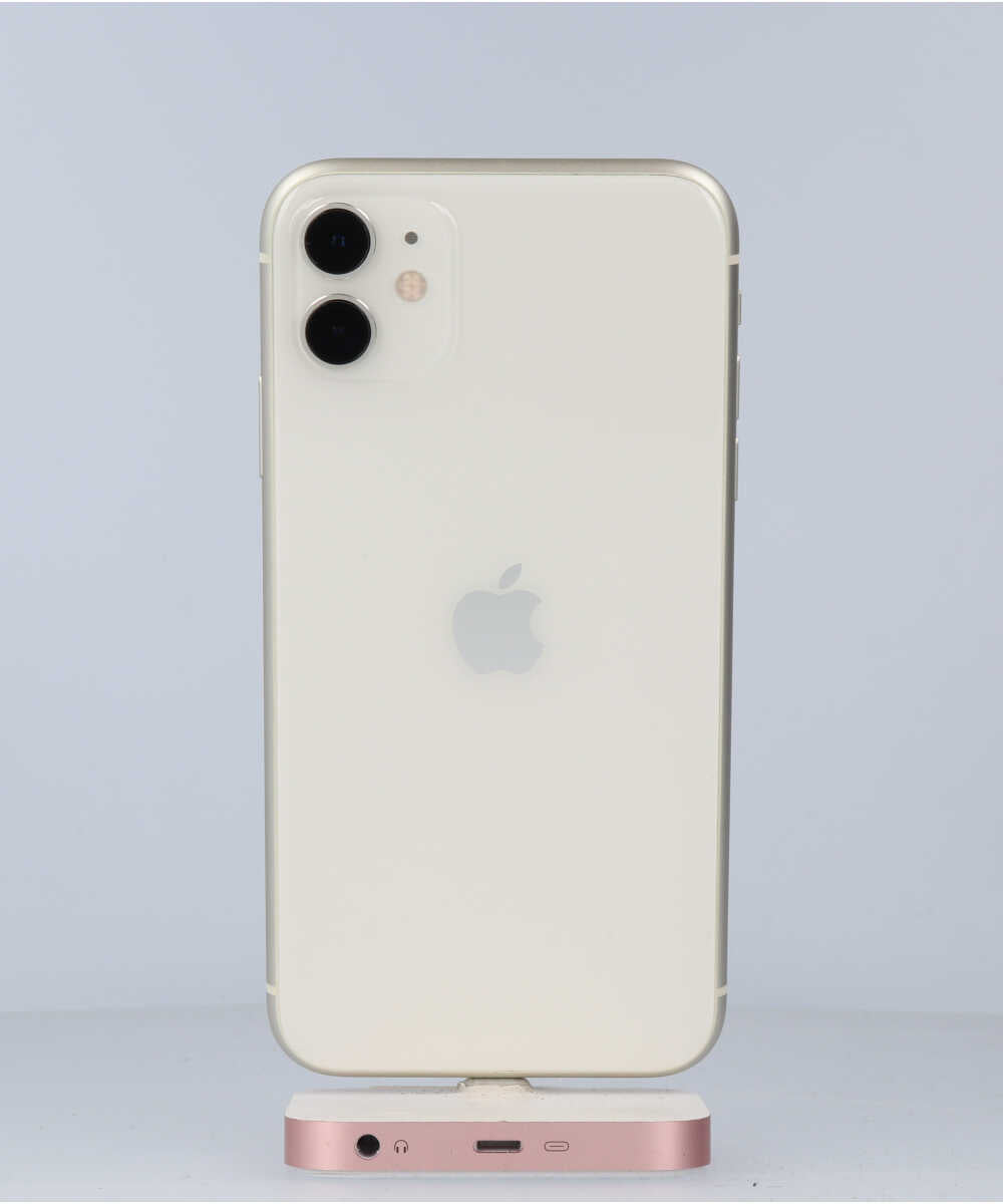 iPhone 11 128GB SIMフリー バッテリー最大容量:88% ホワイト Aグレード (356580100263202) 中古