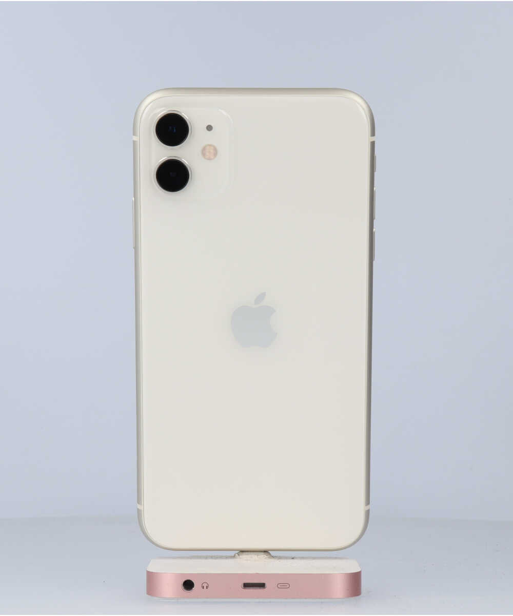 iPhone 11 128GB SIMフリー バッテリー最大容量:84% ホワイト Aグレード (356580106249098) 中古