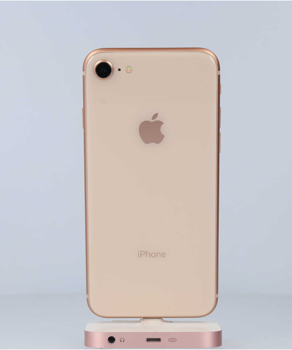 iPhone 8 64GB SIMフリー バッテリー最大容量:82% ゴールド Aグレード (356728080347434) 中古