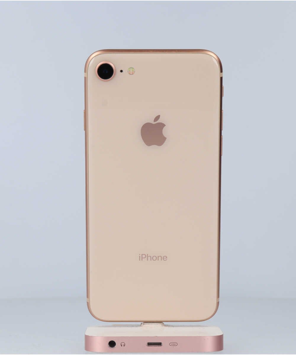 iPhone 8 64GB SIMフリー バッテリー最大容量:88% ゴールド Aグレード (356729084619042) 中古