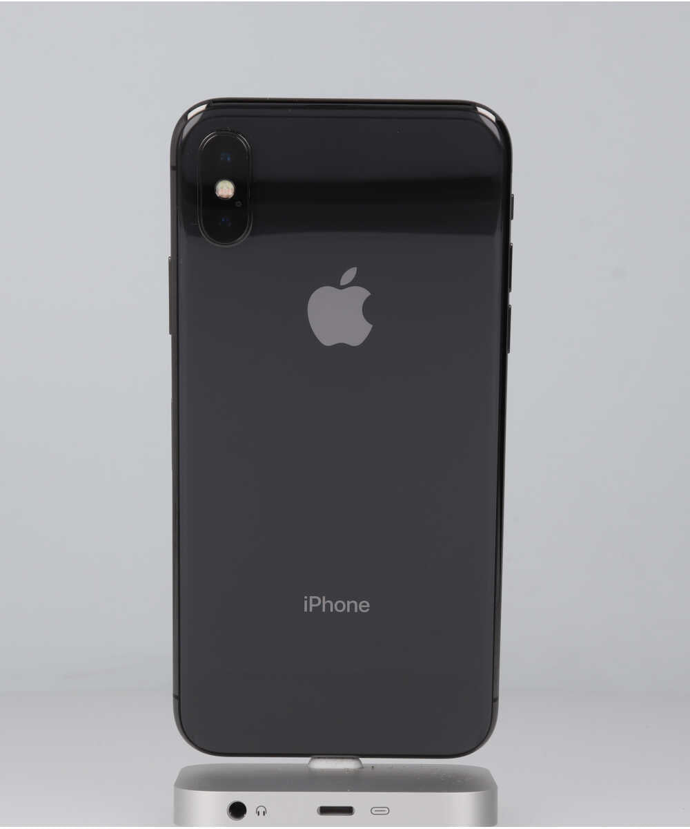送料＆加工料込 iPhoneX 64GB スペースグレー/シムフリー/大容量新品