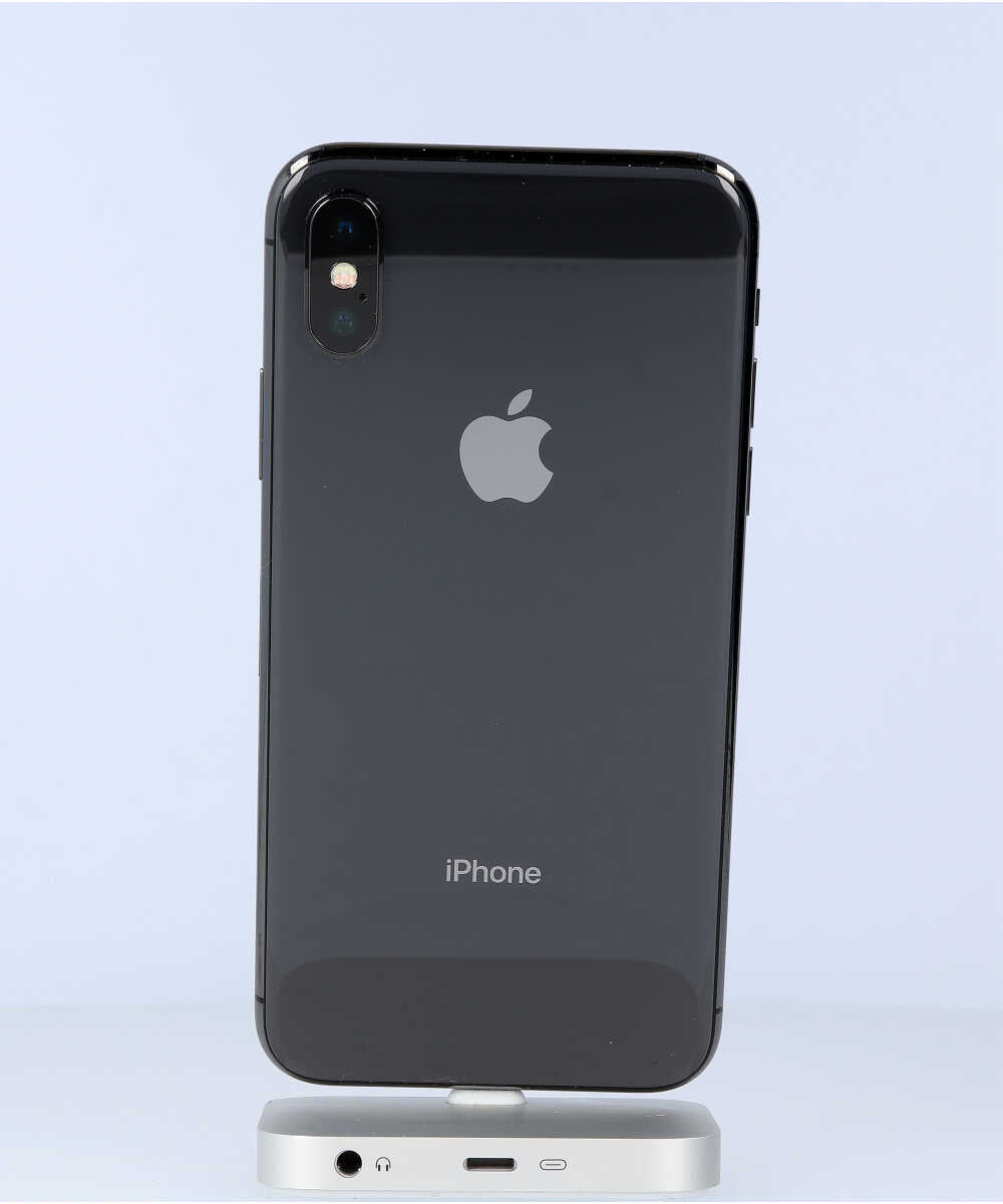 iPhone X 256GB スペースグレイ 中古Aグレード （IMEI:356741082606350