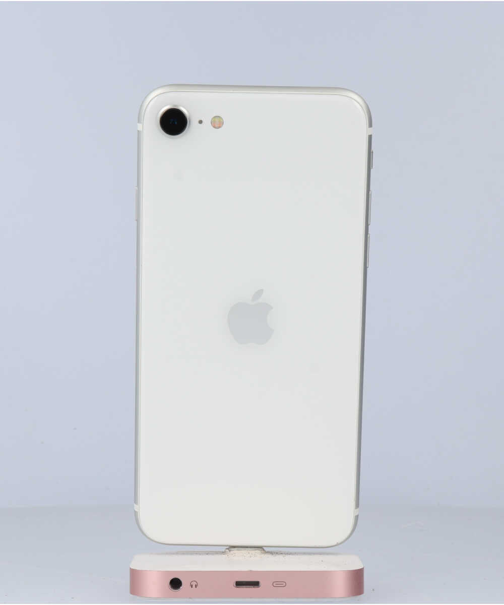 iPhone SE (第 2 世代) 64GB SIMフリー バッテリー最大容量:86% ホワイト Aグレード (356741110326047) 中古