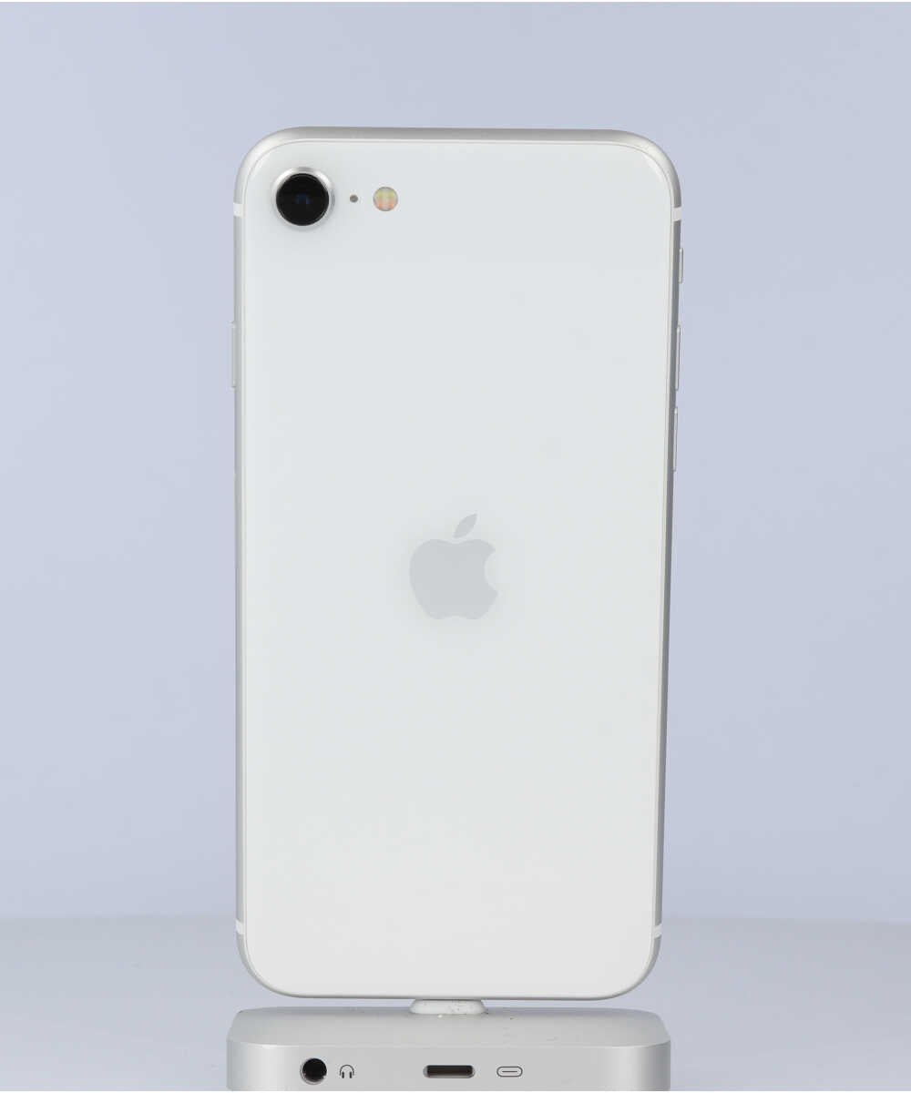 iPhone SE (第 2 世代) 64GB SIMフリー バッテリー最大容量:85% ホワイト Aグレード (356741111782545) 中古