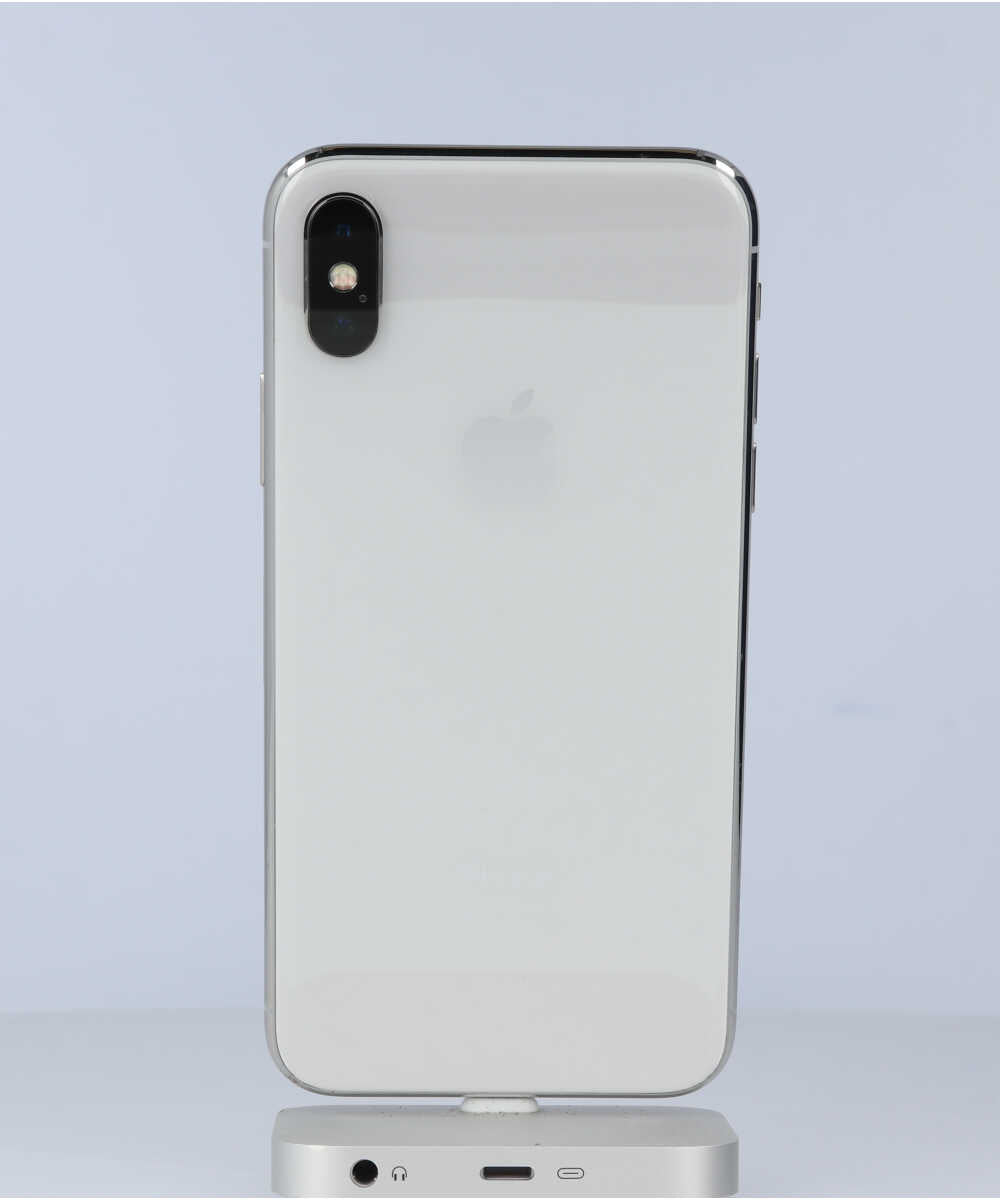 iPhone X 256GB SIMフリー バッテリー最大容量:99% シルバー Cグレード (356742089219957) 中古