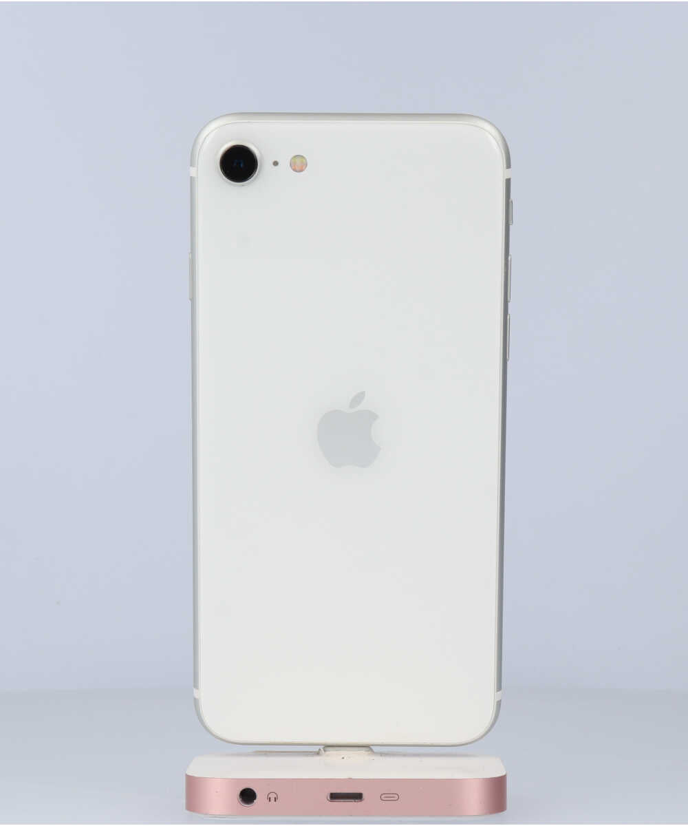 iPhone SE (第 2 世代) 64GB SIMフリー バッテリー最大容量:86% ホワイト Aグレード (356778115984248) 中古