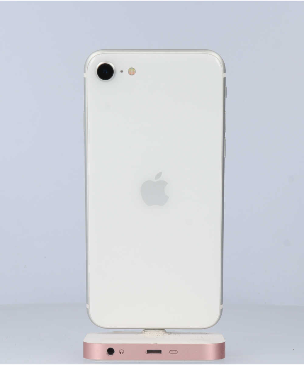 iPhone SE (第 2 世代) 64GB SIMフリー バッテリー最大容量:86% ホワイト Aグレード (356779119736212) 中古