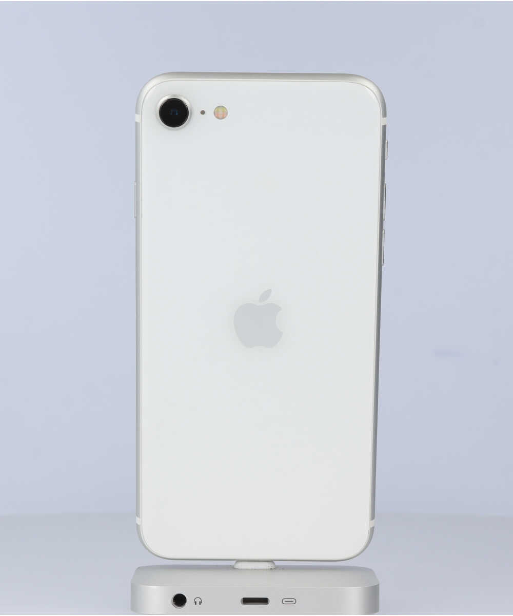 iPhone SE (第 2 世代) 64GB SIMフリー バッテリー最大容量:85% ホワイト Aグレード (356790115187391) 中古