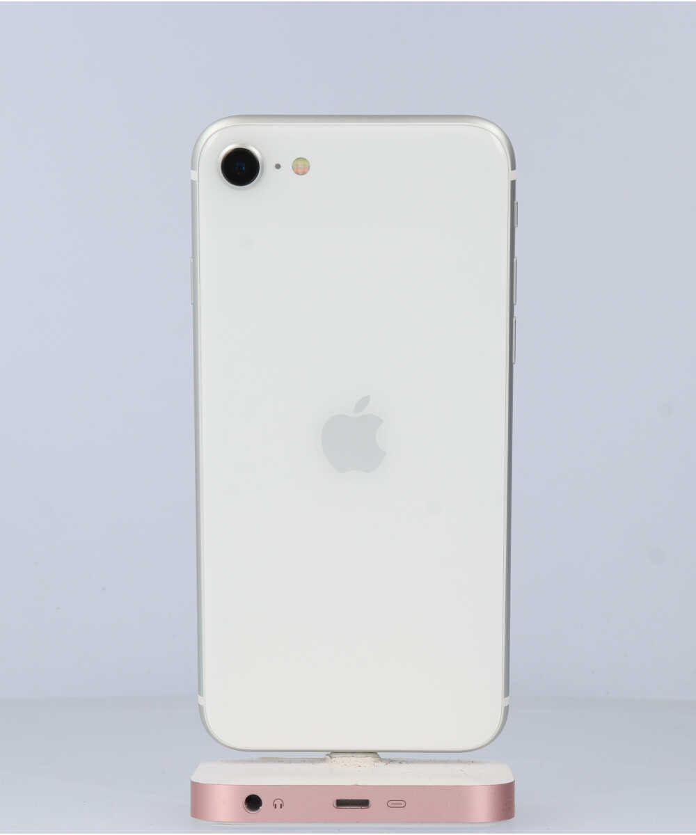 iPhone SE (第 2 世代) 64GB SIMフリー バッテリー最大容量:86% ホワイト Aグレード (356794115898981) 中古