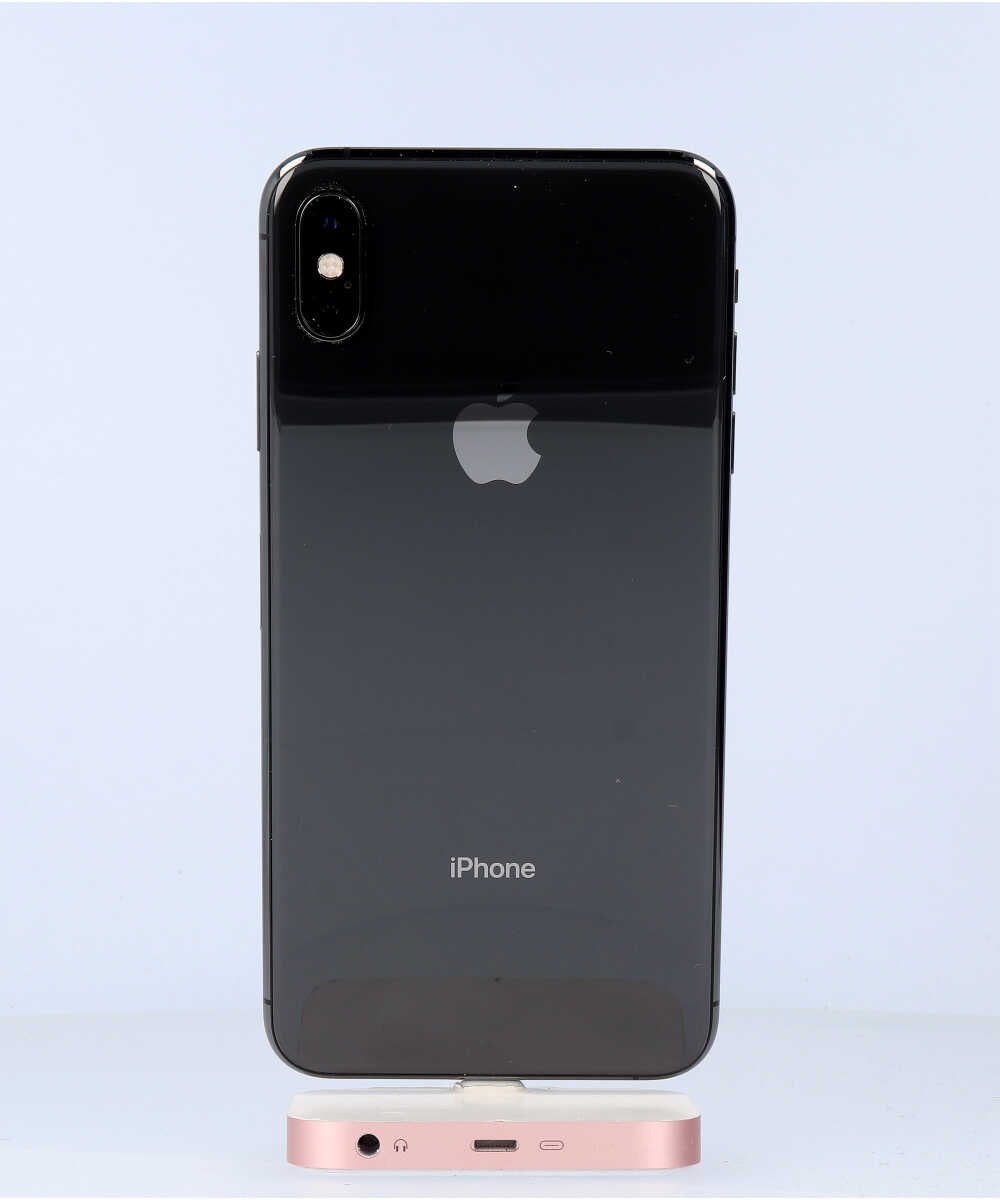 iPhone XS Max 64GB SIMフリー バッテリー最大容量:90% スペースグレイ Aグレード (357300096989168) 中古