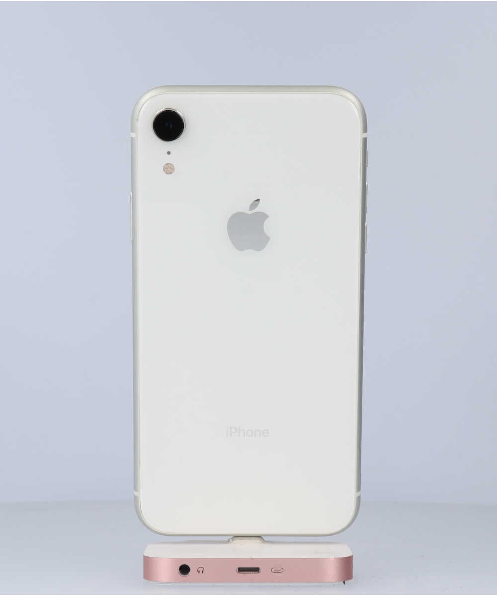 iPhone XR 64GB SIMフリー バッテリー最大容量:88% ホワイト Aグレード (357370096305277) 中古