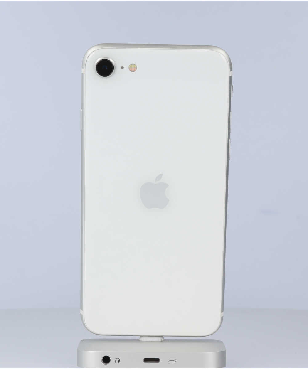 iPhone SE (第 2 世代) 64GB SIMフリー バッテリー最大容量:86% ホワイト Aグレード (359230409215050) 中古