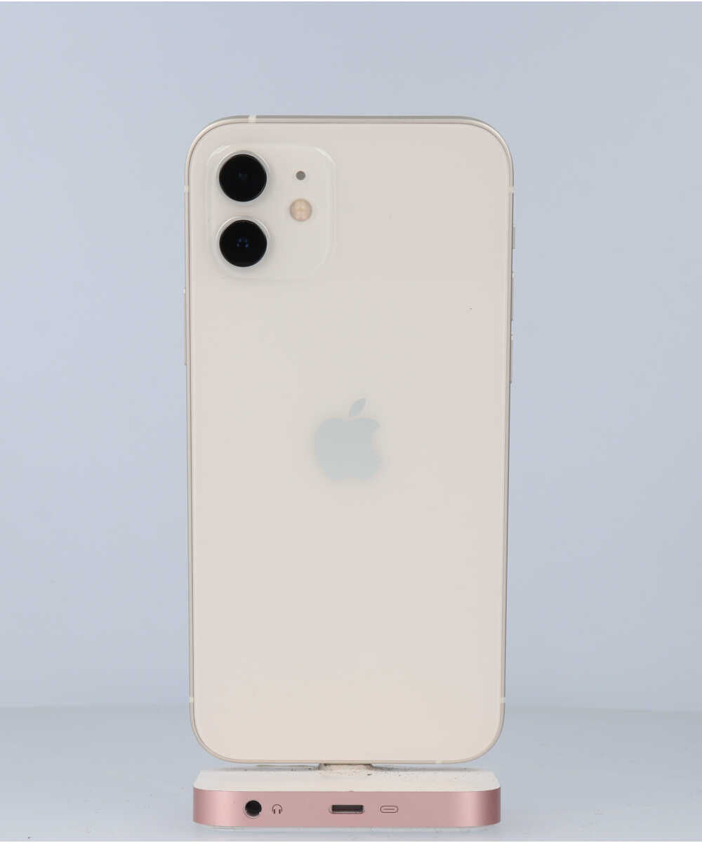 iPhone 12 64GB SIMフリー バッテリー最大容量:89% ホワイト Aグレード (359879853625501) 中古