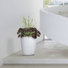 Crescent Garden Pleat Modern Planter