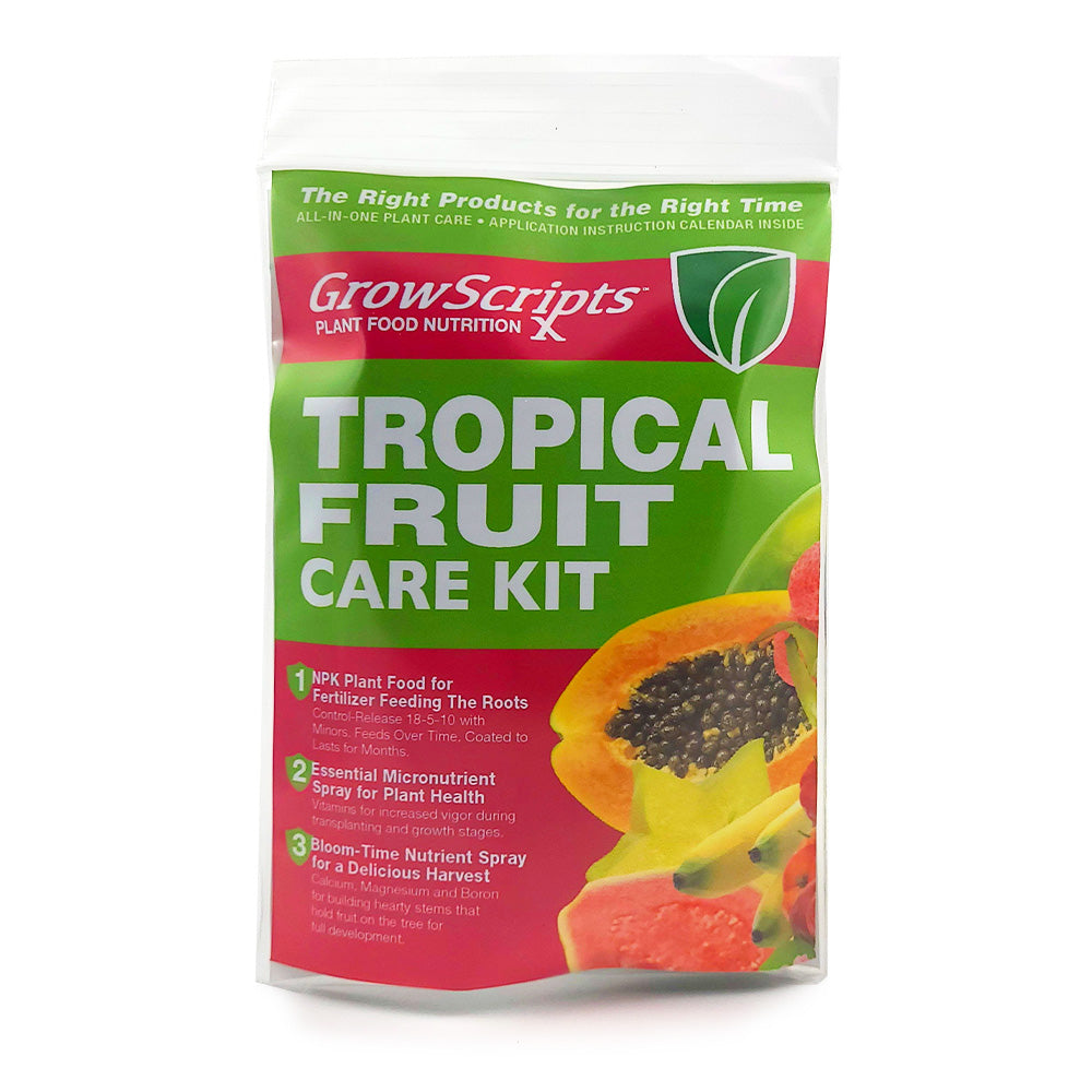 Growscripts Tropical Fruit Tree Care Kit