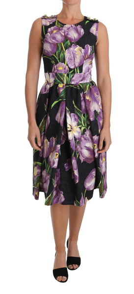 purple tulip dress