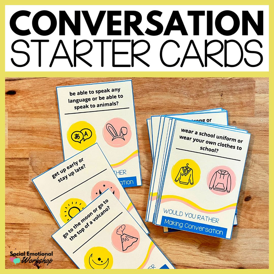 THE GETTING TO KNOW YOU GAME: Back to School Conversation Starter SEL  Activity - WholeHearted School Counseling