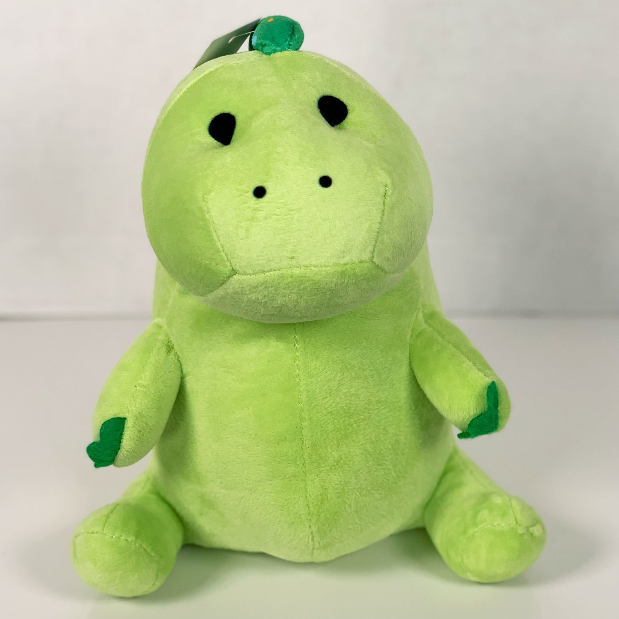 green dinosaur teddy