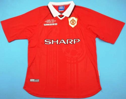 Manchester United retro soccer jersey 