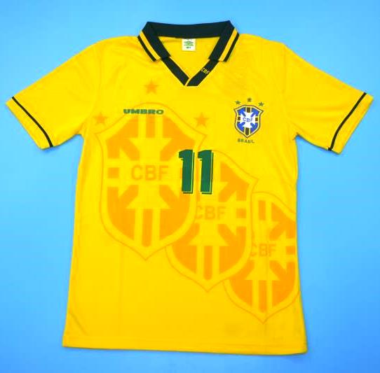 World Cup 1994 Brazil Soccer jersey 