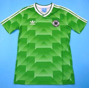 1990 Germany green soccer jersey 