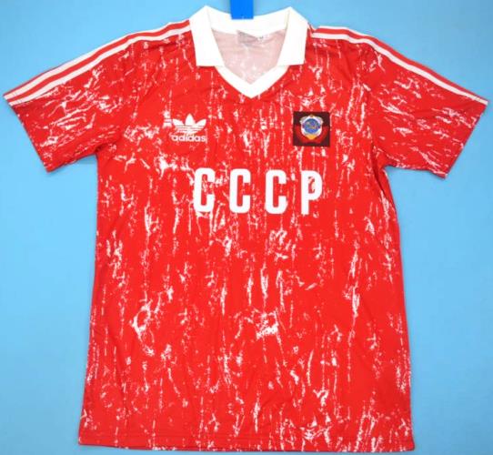 Soviet Union retro soccer jersey Euro 