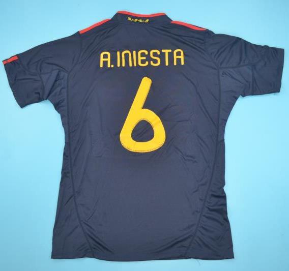 spain 2010 world cup jersey